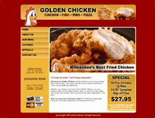 Tablet Screenshot of goldenchicken.net